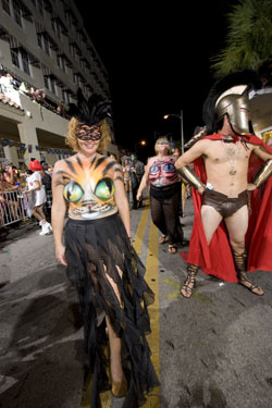 Body Painting 2010 photo - Duval Street, Key West